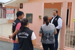 Procon de Criciúma vistoria residência no bairro Próspera - Foto de Guilherme Nuernberg (1)