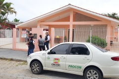 Procon de Criciúma vistoria residência no bairro Próspera - Foto de Guilherme Nuernberg (2)