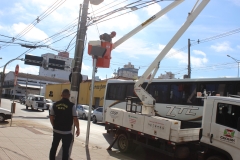 Fiscalização e retirada de fios - Fotos Beatriz Formanski (2)