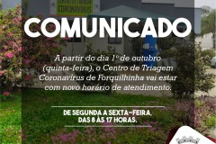 Comunicado-Centro-de-Triagem-Coronavírus-Forquilhinha